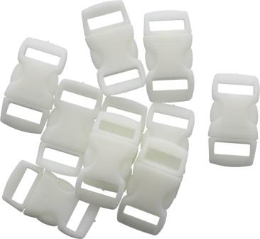 RG1340 Atwood Rope MFG Paracord Buckle Glow 10 Pack